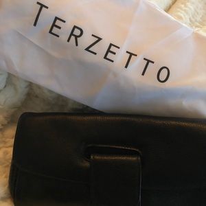 Evening Bag Terzetto Brand Blk New